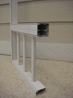 Spindle We stock a 3/4" aluminum spindle to meet code where fall protection is needed.